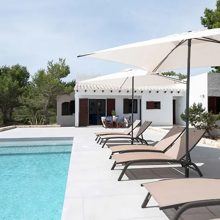 Menorquina Con Piscina En La Playa Semesterbostad Cala Morell