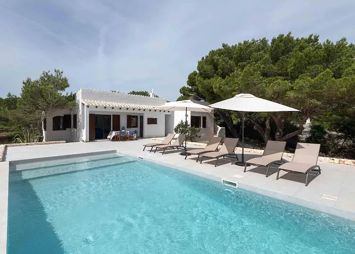 Menorquina Con Piscina En La Playa בית נופש